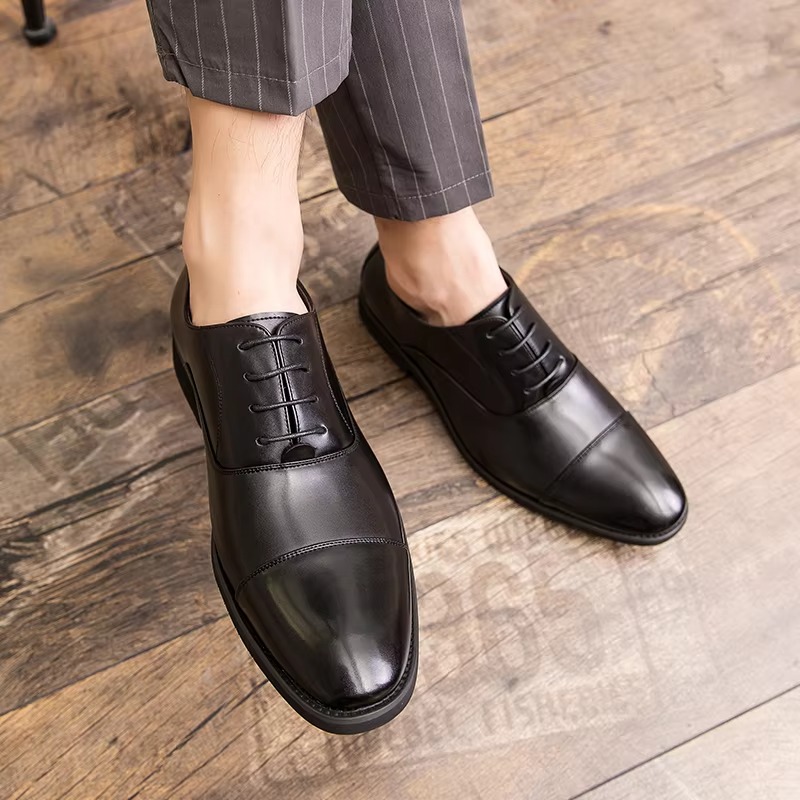 Formal Style Genuine Leather Oxford Shoes RL-80